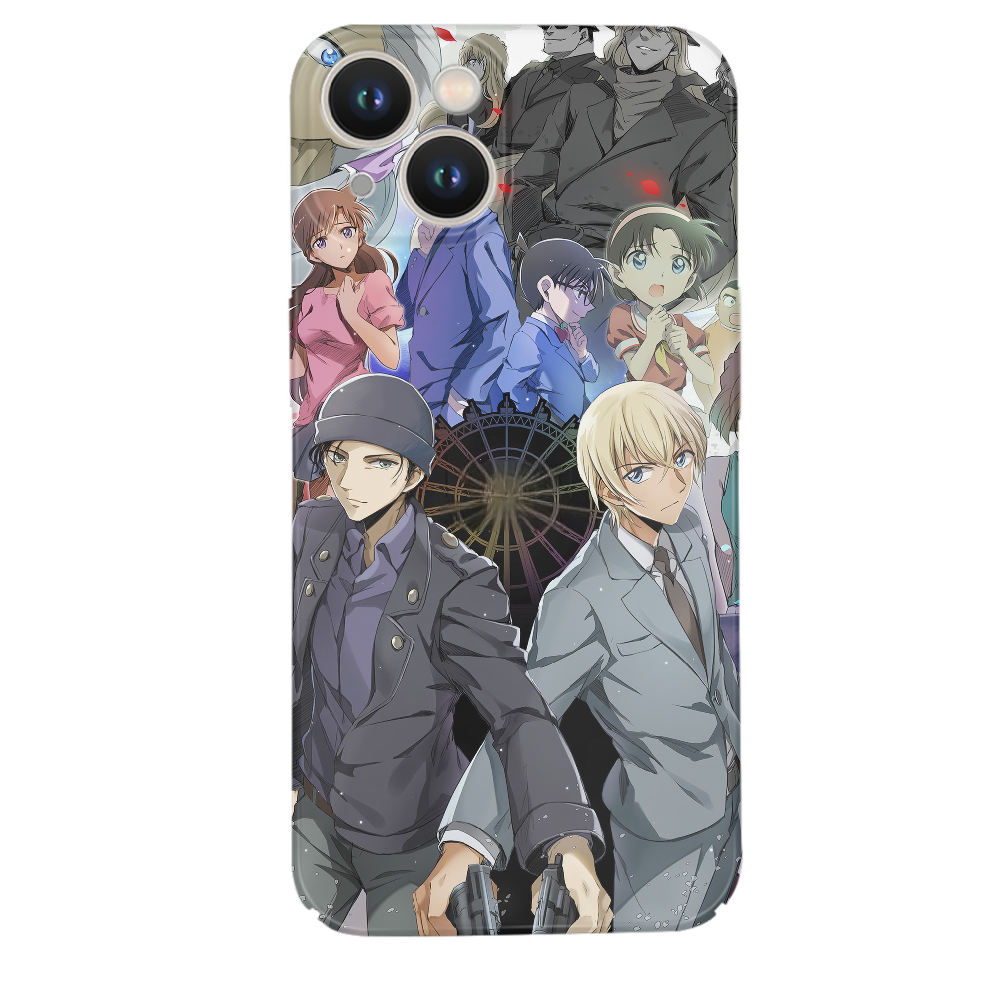 （画像用） 名探偵コナン Detective Conan 【iPhone 14シリーズ対応】ハードケース